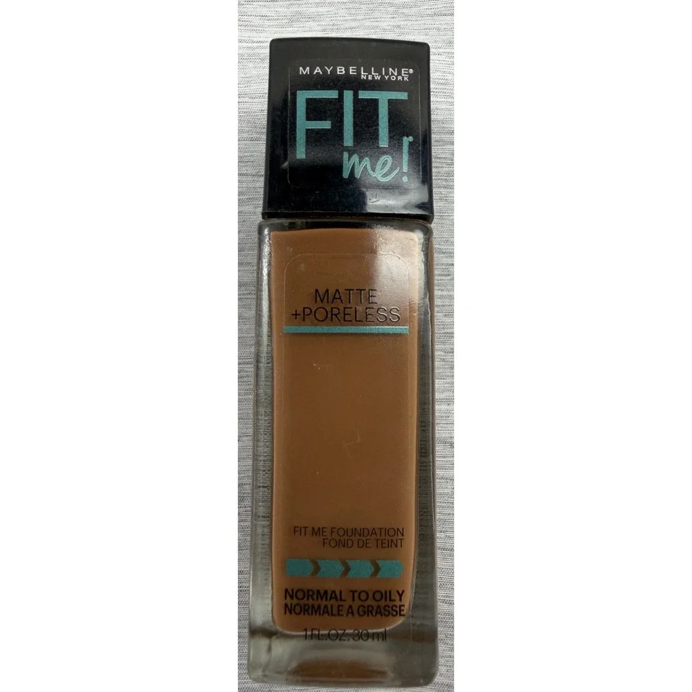 Maybelline Fit Me Matte Poreless Foundation 362 Truffle Normal Oily Skin Liquid